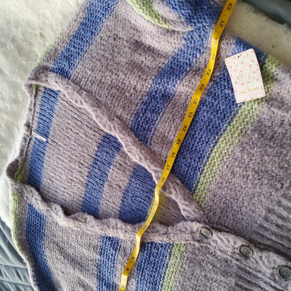 Free People Fine Time Cardigan - L - Picture 9 of 16